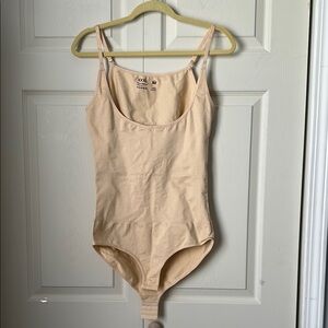 Source Unknown Women's Shapewear Bodysuit - Beige. NWOT